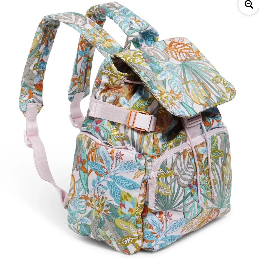Vera Bradley Rain Forest Canopy Utility Backpack